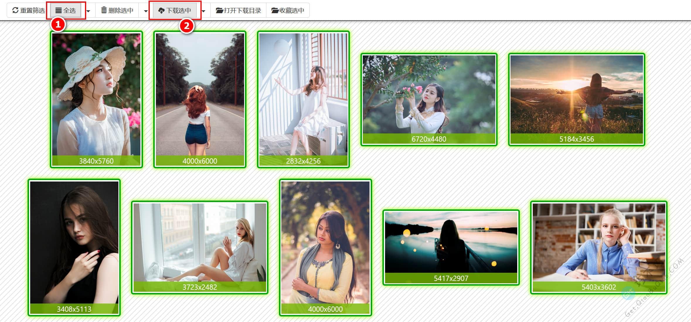 网站图片批量下载工具,支持尺寸、分辨率、正则URL过滤和递增链接提取-第6张-Get巧不巧 网站图片批量下载工具,支持尺寸、分辨率、正则URL过滤和递增链接提取-第6张-Get巧不巧
