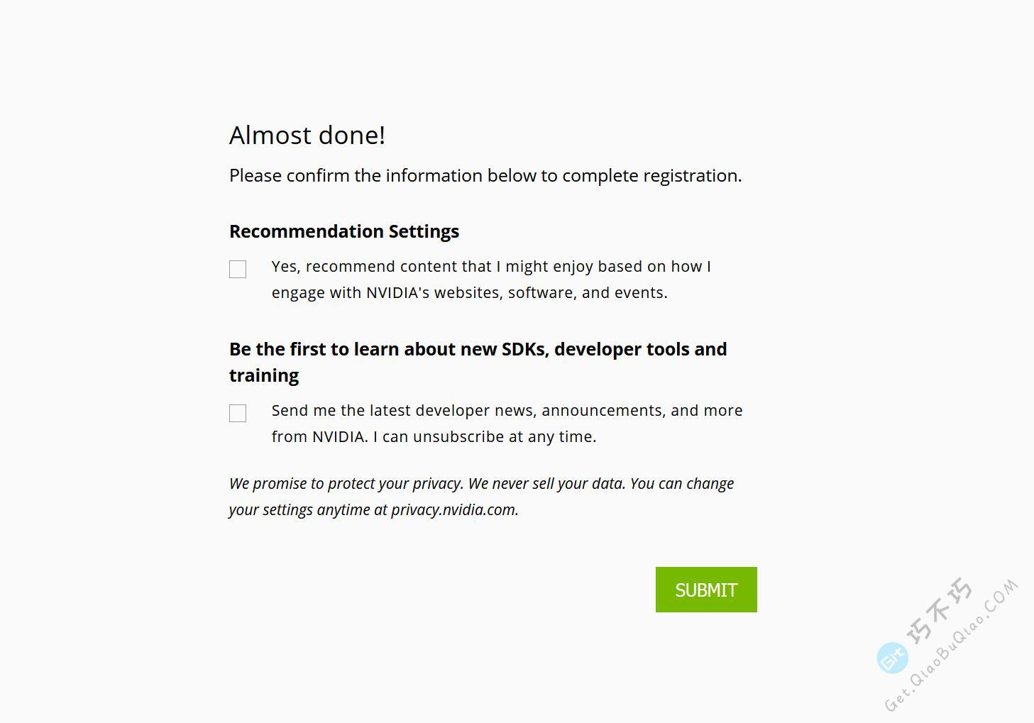 注册Nvidia账号下载最新cuDNN,解决注册失败和下载失败的问题-第6张-Get巧不巧 注册Nvidia账号下载最新cuDNN,解决注册失败和下载失败的问题-第6张-Get巧不巧